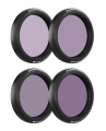 Freewell DJI Osmo Action 5 Pro / Action 4 ND Filters 4Pack 濾鏡套裝 (ND8, ND16, ND32, ND64)