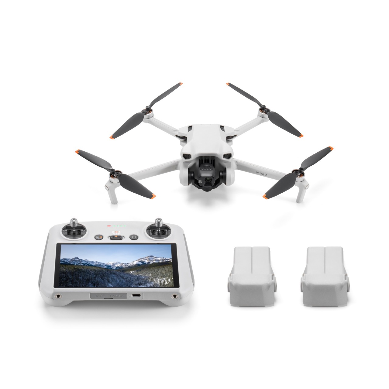 DJI Mini 3 (DJI RC) Fly More Combo Plus 附螢幕遙控器版長續航暢飛